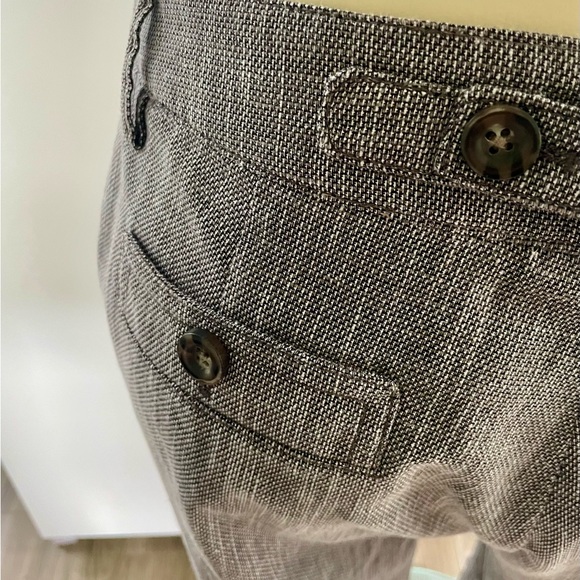 Olsen Europe Cotton Wide Leg Trousers - Size 10 - Picture 7 of 8